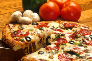 Pizza mediterranea
