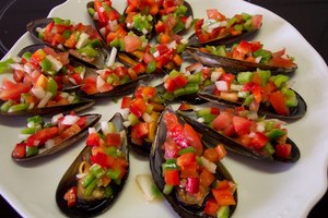 Mejillones a la vinagreta