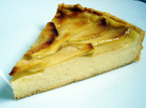Tarta de manzana casera