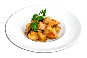 Pollo al ajillo